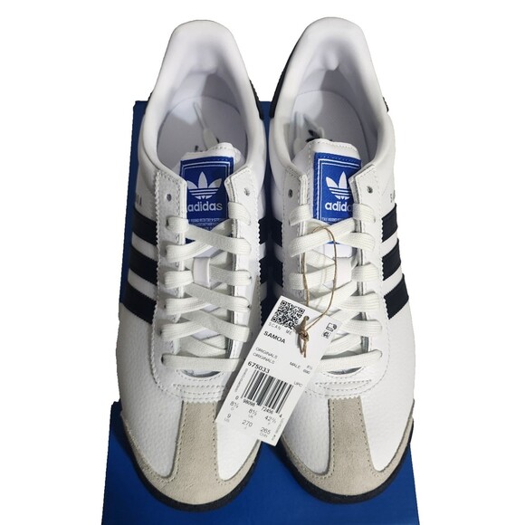 Adidas Samoa Men’s Size 9 Sneakers Cloud White 675033 NWB NIB Casual Classics - Picture 11 of 16